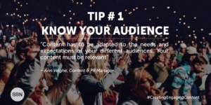 1 Know Your Audience