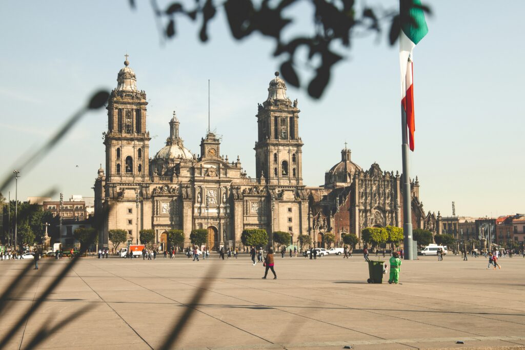 zocalo in mexico city
